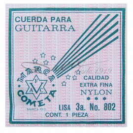 CUERDA 3 G (SOL) NYLON GUITARRA ACUSTICA (CON BORLA)