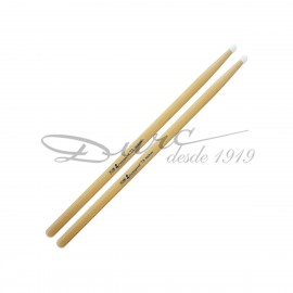 BAQUETAS BATERIA 7AN (PUNTA DE NYLON) HICKORY