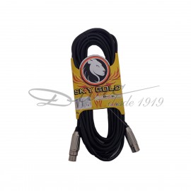 CABLE MICROFONO (15 MTS) XLR MACHO / XLR HEMBRA