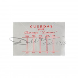 CUERDAS CHARANGO NYLON JUEGO 8 PIEZAS