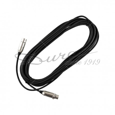 CABLE MICROFONO (10 MTS) XLR MACHO / XLR HEMBRA