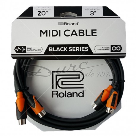 CABLE MIDI (6 MTS) SERIE BLACK