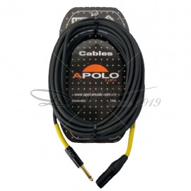 CABLE INSTRUMENTO (10 MTS) PLUG 1/4 / XLR MACHO