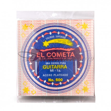 CUERDAS GUITARRA ACUSTICA ACERO PLATEADO JUEGO 6 PIEZAS