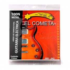 CUERDAS GUITARRA ELECTRICA ACERO NIQUELADO (.009 - .042) JUEGO 6 PIEZAS