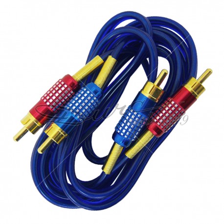 CABLE AUDIO (1.8 MTS) 2 RCA / 2 RCA