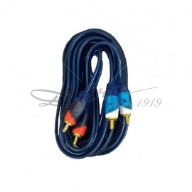 CABLE AUDIO (3.6 MTS) 2 RCA / 2 RCA