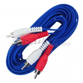 CABLE AUDIO (3.6 MTS) 2 RCA / 2 RCA