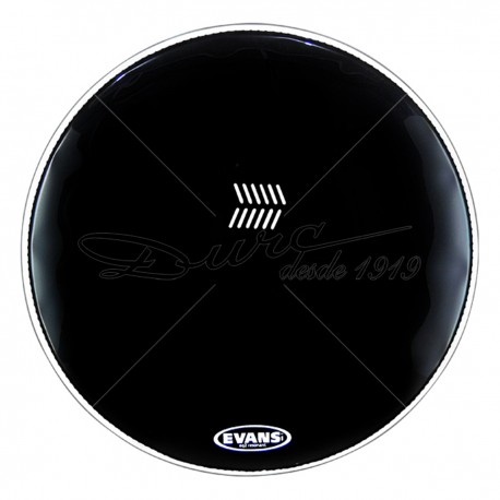 PARCHE 22" BOMBO RESONANTE (NEGRO) 1 CAPA SERIE RESONAT STUDIO