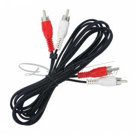 CABLE AUDIO (1.8 MTS) 2 RCA / 2 RCA