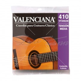 CUERDAS GUITARRA CLASICA NYLON (TENSION MEDIA) JUEGO 6 PIEZAS