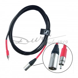 CABLE AUDIO (3 MTS) RCA / XLR MACHO