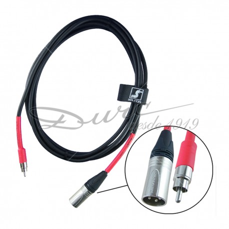 CABLE AUDIO (3 MTS) RCA / XLR MACHO