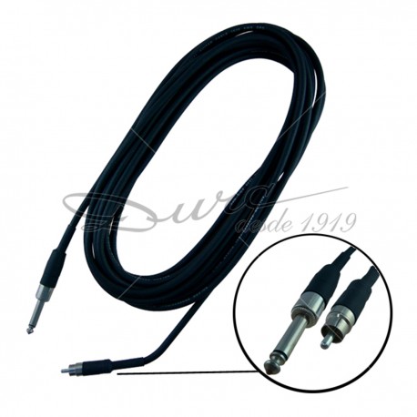 CABLE AUDIO (6 MTS) PLUG 1/4 / RCA