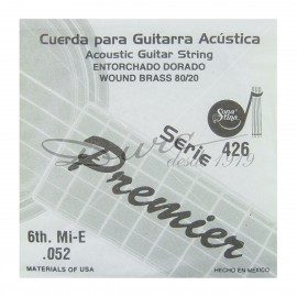 CUERDA 6 E (MI) .052 BRONZE GUITARRA ELECTROACUSTICA