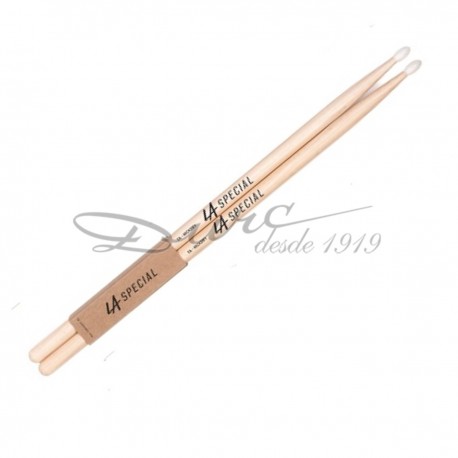 BAQUETAS BATERIA 7AN (PUNTA DE NYLON) HICKORY