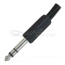 CONECTOR PLUG 1/4 ESTEREO