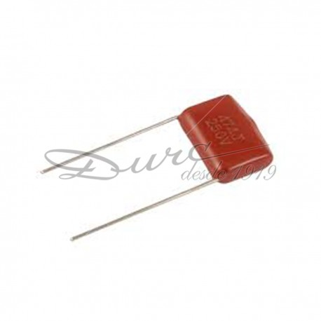 CAPACITOR MINIATURA POLIESTER .001/250VCC